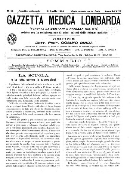 Gazzetta medica lombarda