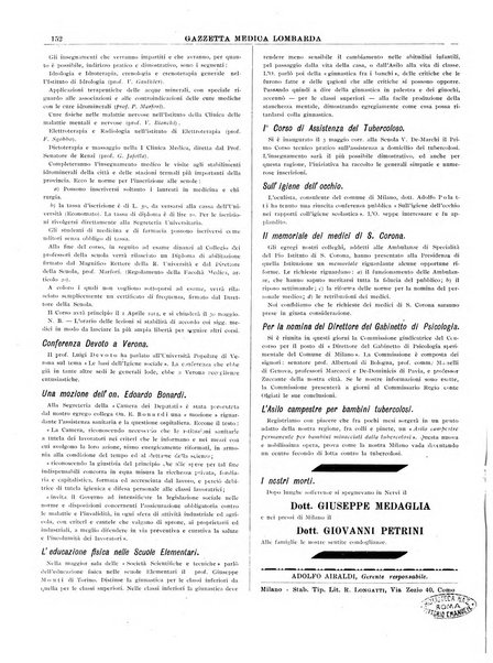 Gazzetta medica lombarda