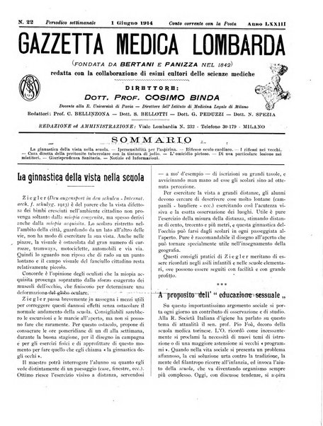 Gazzetta medica lombarda