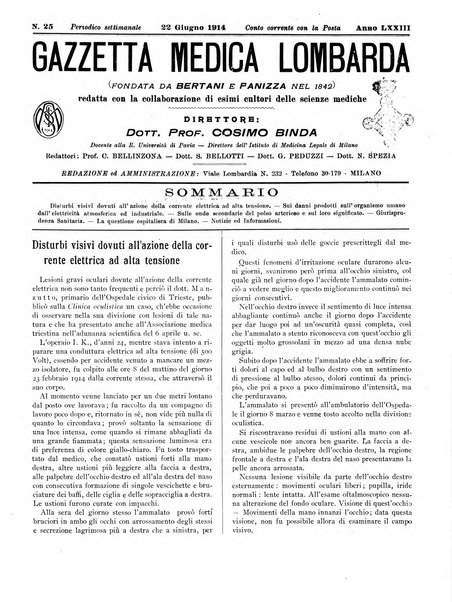 Gazzetta medica lombarda