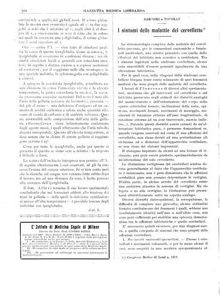 Gazzetta medica lombarda