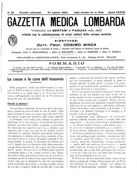 Gazzetta medica lombarda