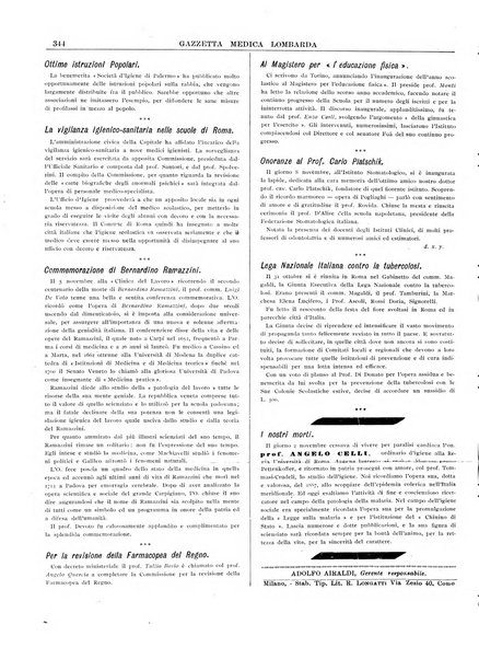 Gazzetta medica lombarda