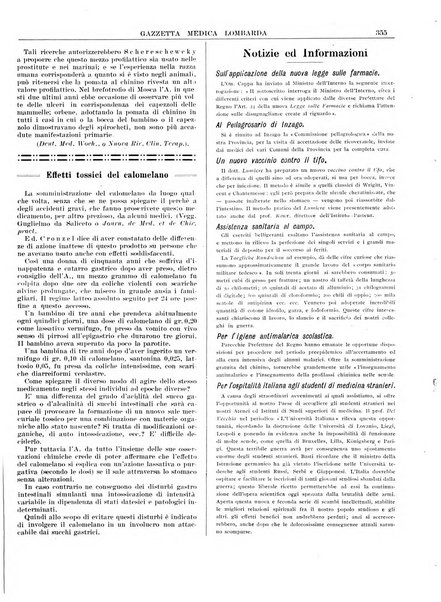 Gazzetta medica lombarda