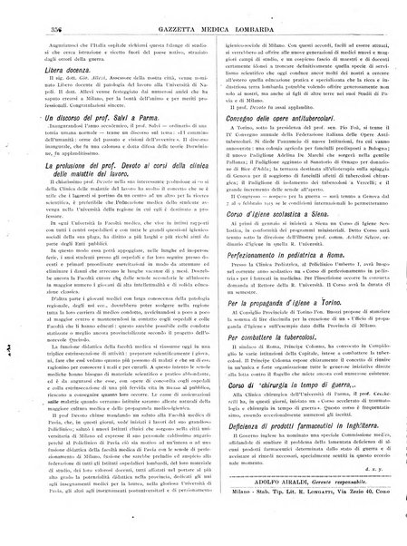 Gazzetta medica lombarda