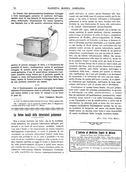 Gazzetta medica lombarda