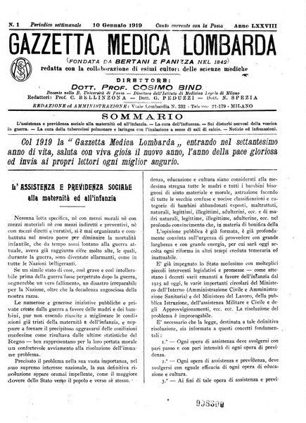 Gazzetta medica lombarda