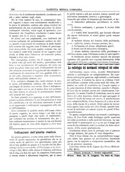 Gazzetta medica lombarda