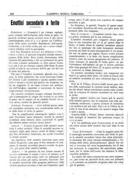 Gazzetta medica lombarda