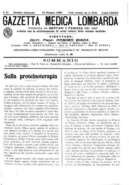 Gazzetta medica lombarda