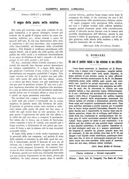 Gazzetta medica lombarda