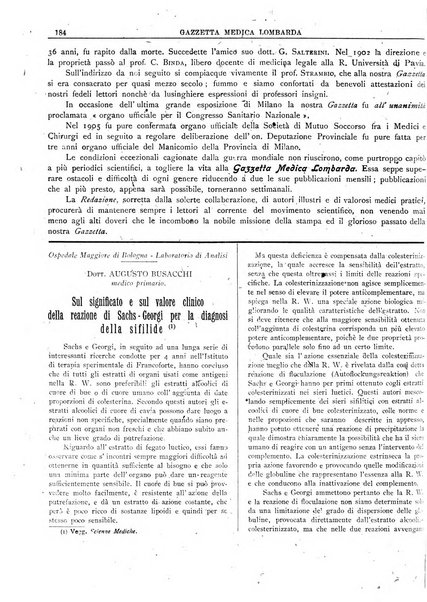 Gazzetta medica lombarda