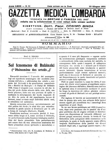 Gazzetta medica lombarda