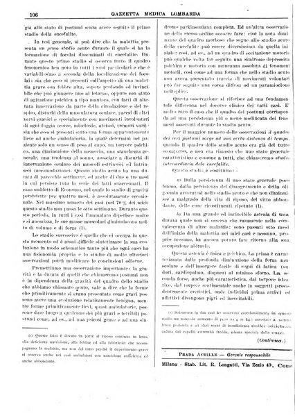 Gazzetta medica lombarda