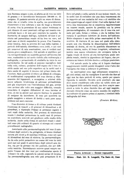 Gazzetta medica lombarda