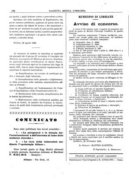 Gazzetta medica lombarda