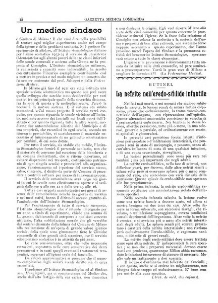 Gazzetta medica lombarda