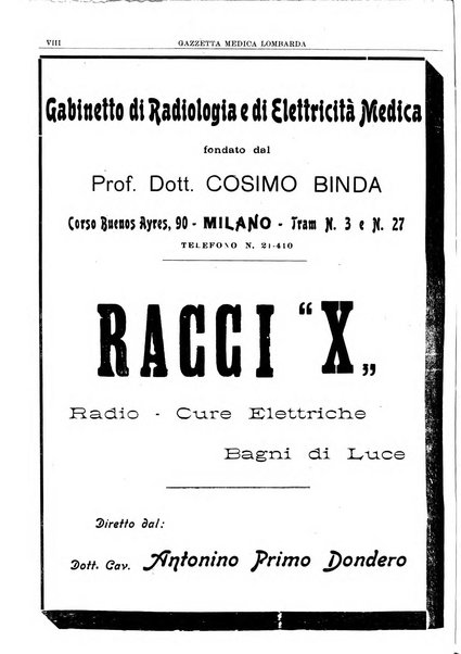 Gazzetta medica lombarda