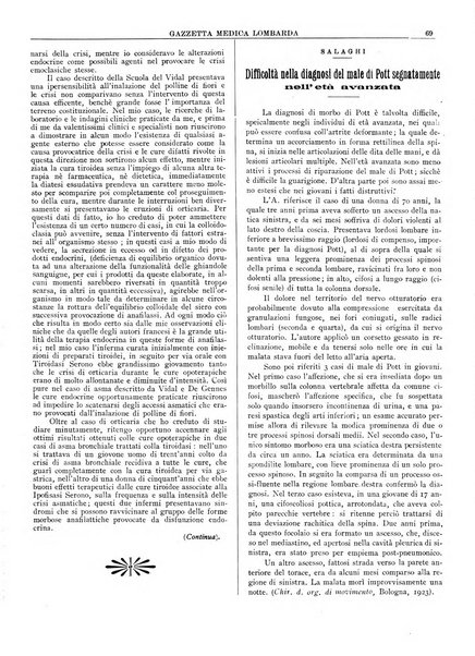 Gazzetta medica lombarda