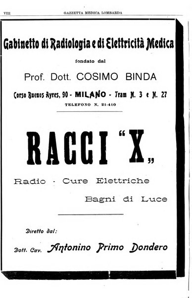 Gazzetta medica lombarda