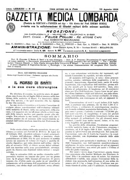 Gazzetta medica lombarda