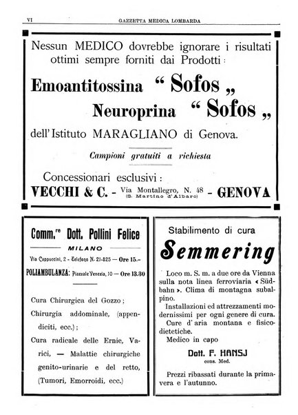 Gazzetta medica lombarda