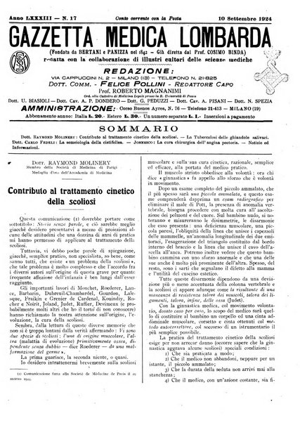 Gazzetta medica lombarda