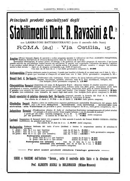 Gazzetta medica lombarda