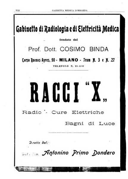 Gazzetta medica lombarda