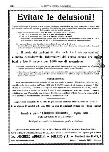 Gazzetta medica lombarda