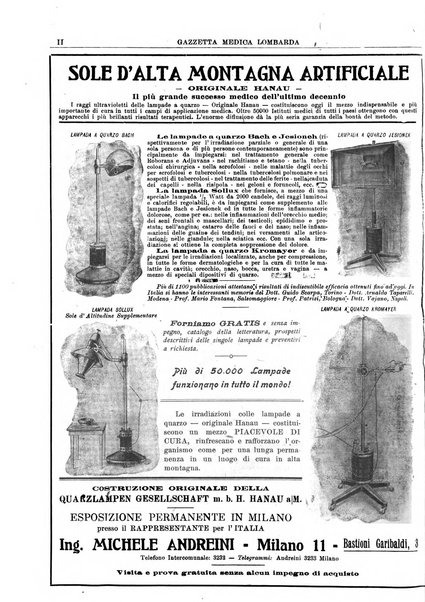 Gazzetta medica lombarda