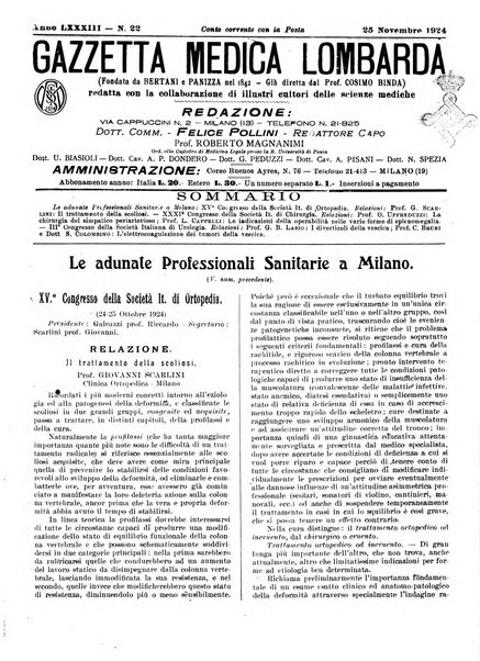 Gazzetta medica lombarda