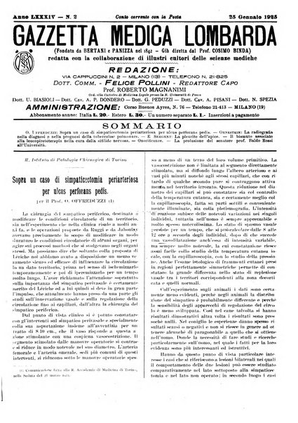 Gazzetta medica lombarda