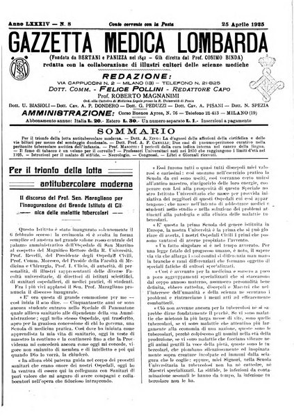 Gazzetta medica lombarda