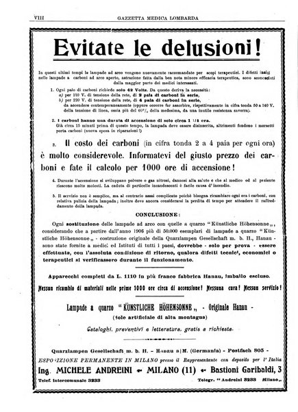 Gazzetta medica lombarda