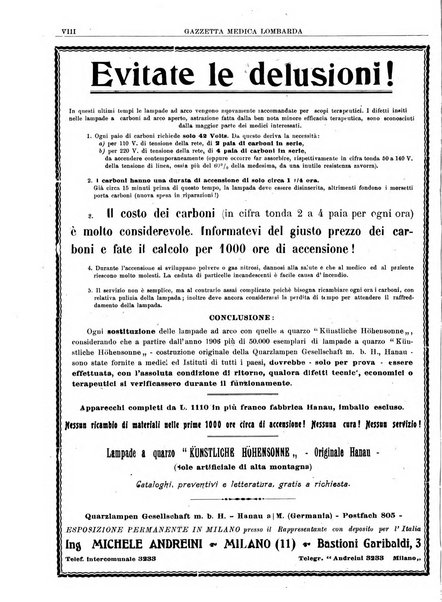 Gazzetta medica lombarda