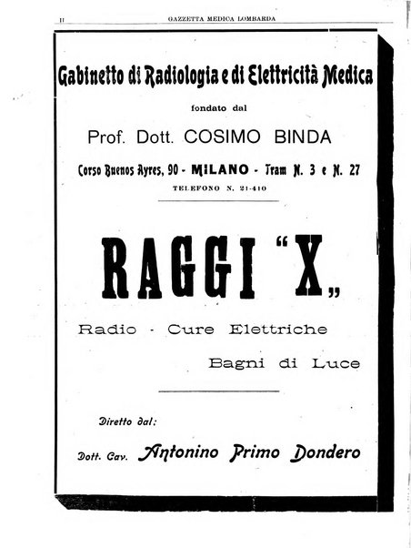 Gazzetta medica lombarda