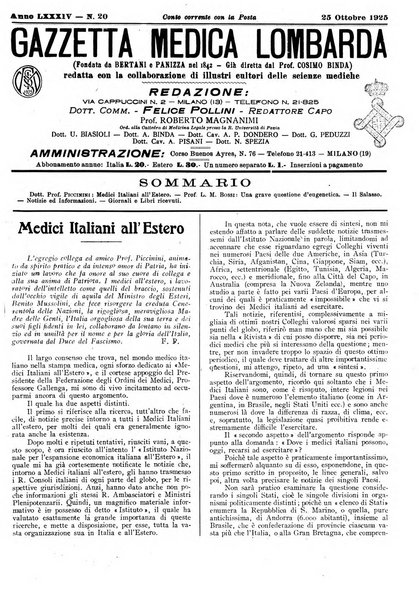 Gazzetta medica lombarda