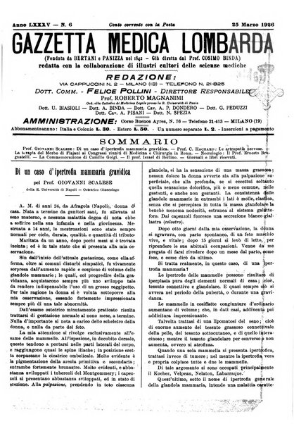 Gazzetta medica lombarda