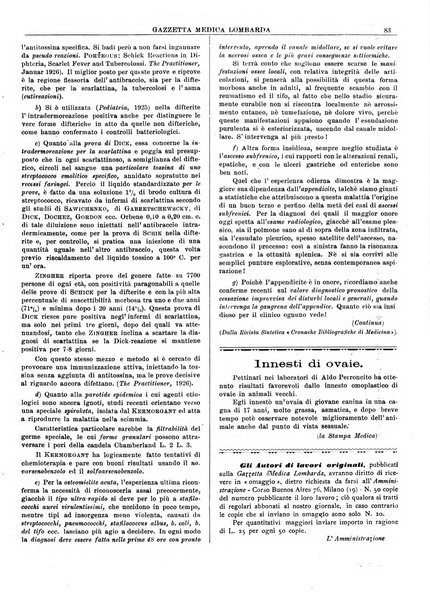 Gazzetta medica lombarda