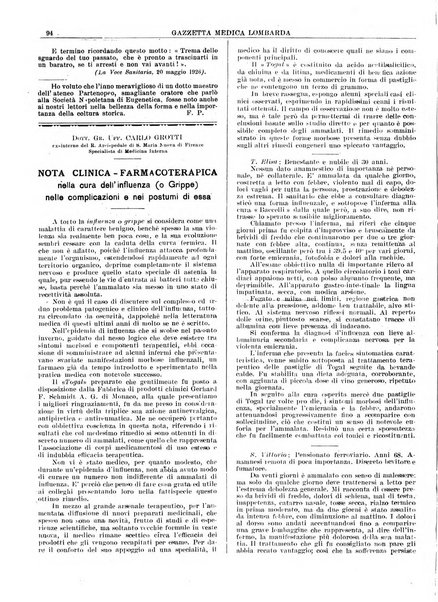 Gazzetta medica lombarda