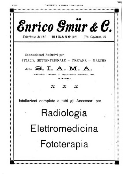 Gazzetta medica lombarda