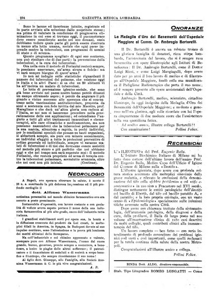 Gazzetta medica lombarda