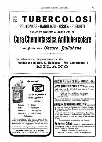 Gazzetta medica lombarda