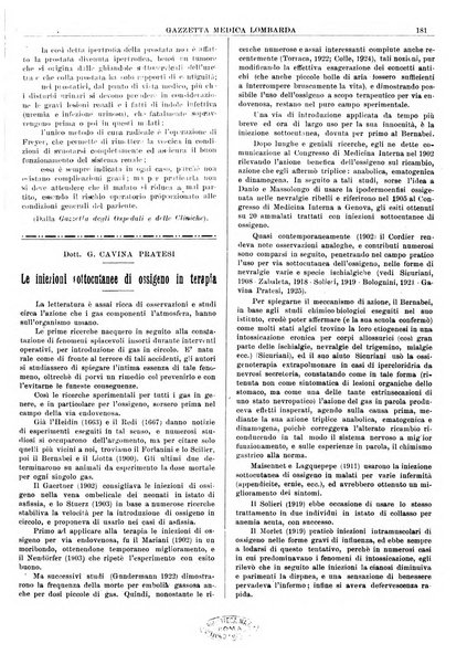 Gazzetta medica lombarda