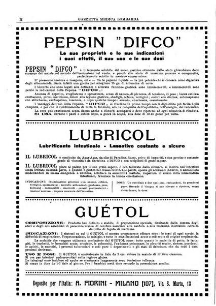 Gazzetta medica lombarda