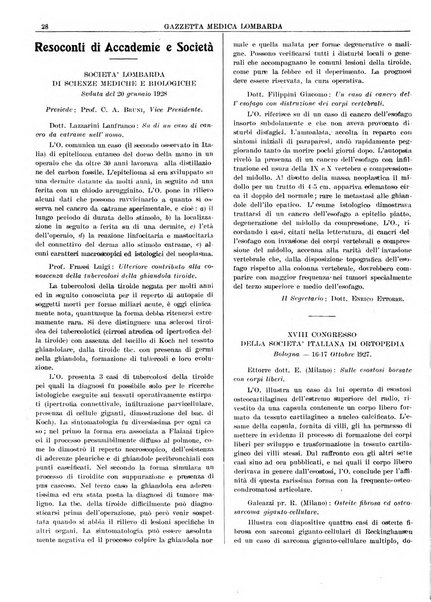 Gazzetta medica lombarda