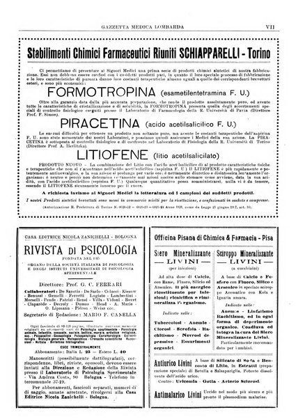 Gazzetta medica lombarda