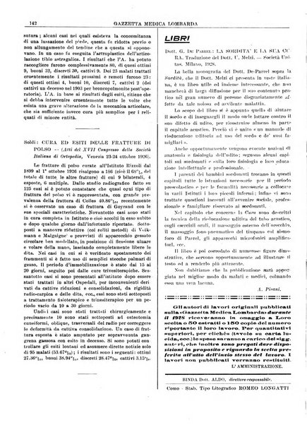 Gazzetta medica lombarda