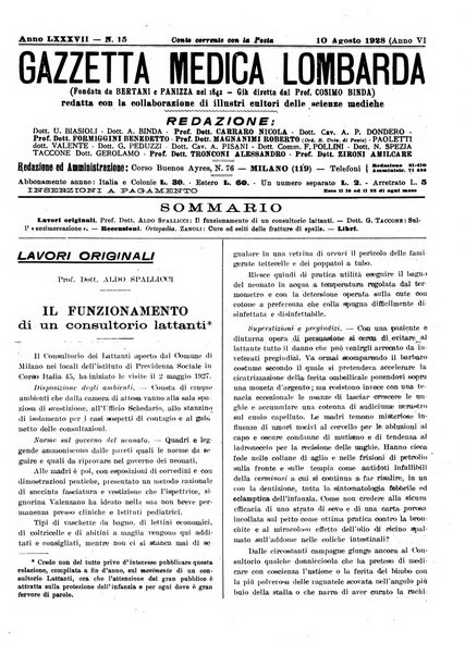 Gazzetta medica lombarda